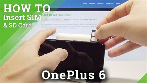 oneplus 6 memory card slot